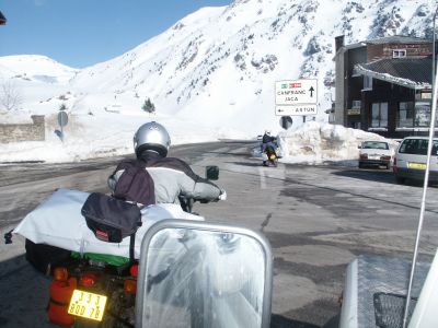 France - Pyrenees Moto XT600 Alain