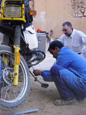 Maroc - Tinerhir Moto R100GS