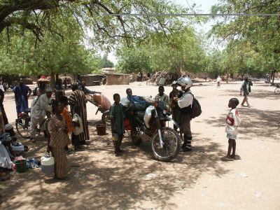 Mali - Pays Dogon Moto XT600 Alain