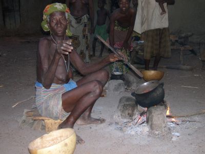 Cuisine en plein air - MALI