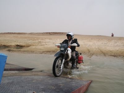 Mali - Tombouctou Moto XT600 Alain