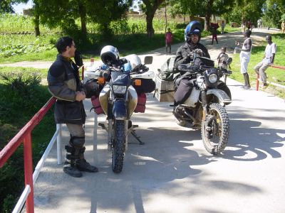 Cameroun - Environs de Mora Moto XT600 R100GS Alain JeanJacques