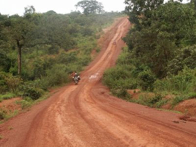 Cameroun - la piste moto