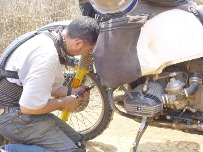 Angola - Moto R100GS JeanJacques