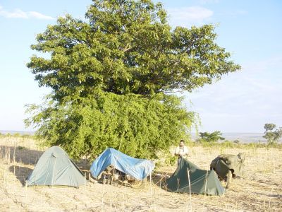 Angola - Environs de Lobito bivouac