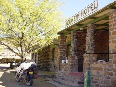 Namibie - Seeheim sur la piste de Fish River Canyon Moto XT600