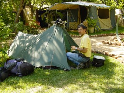 Zimbabwe - Victoria Falls Backpacker JeanJacques