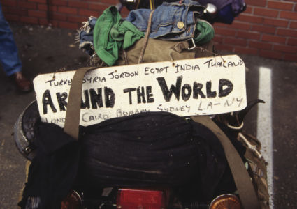 1 Enfield Around The World Sign