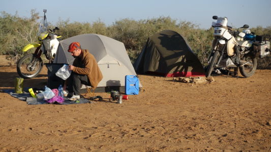 Campement Frontière Senegal - mauritanie